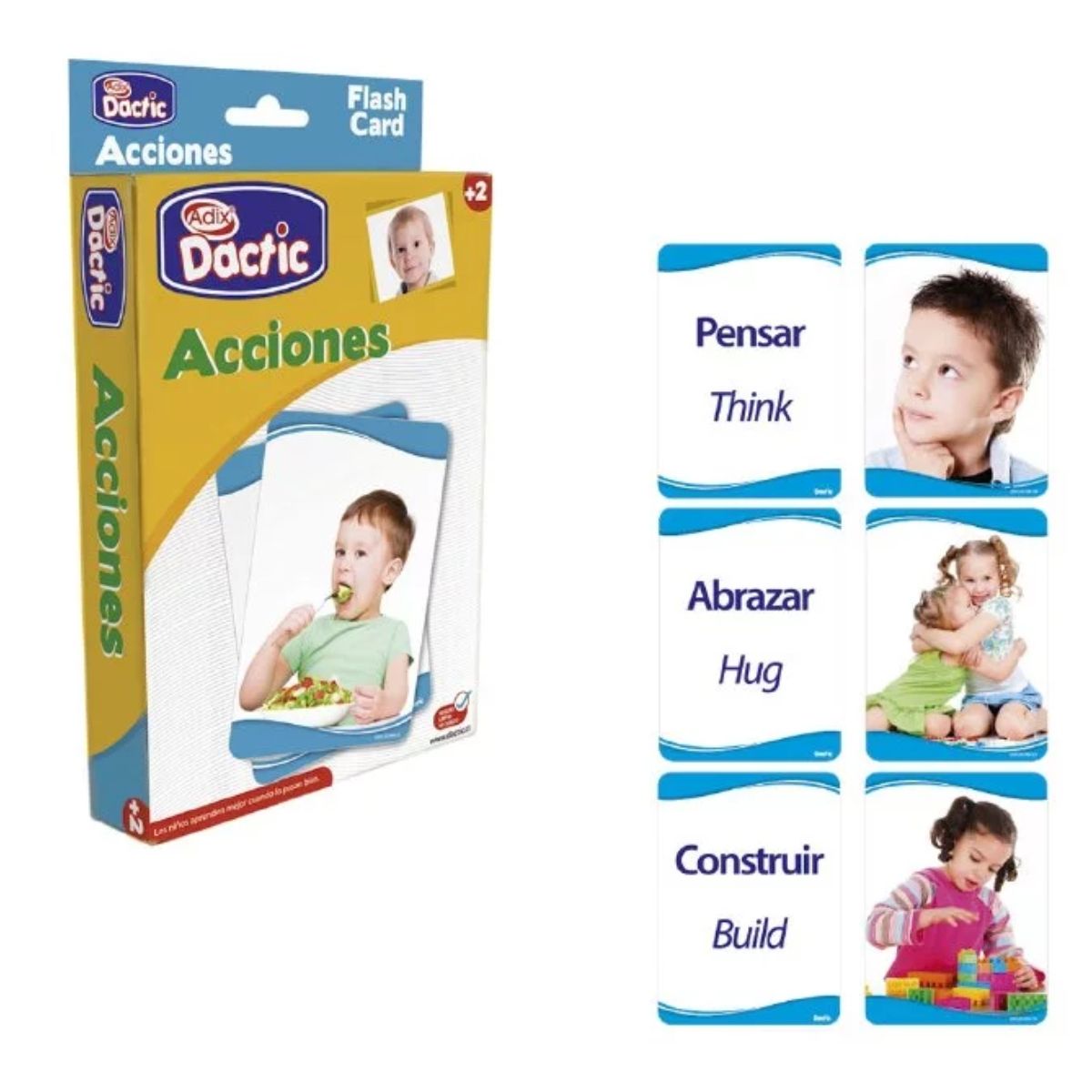 DACTIC - Juego didáctico DACTIC láminas de vocabulario e inglés
