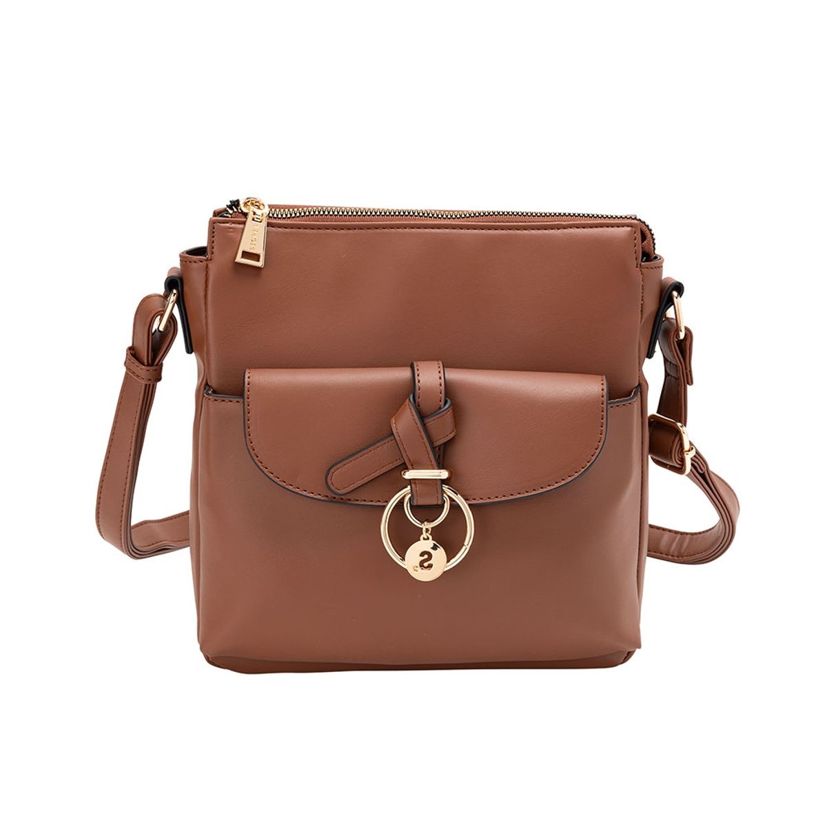 SECRET - Bandolera Secret Mantua FW24 Café M