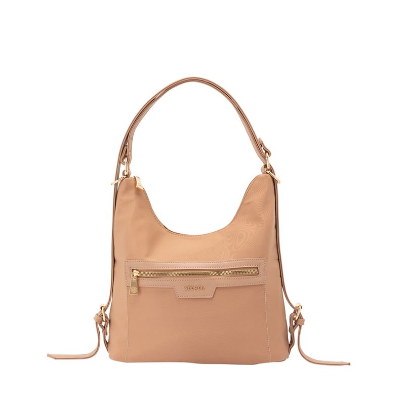 SECRET - Mochila Convertible Secret Zurich FW24 Marrón L