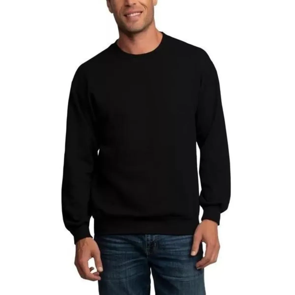 LOOK SHOP - Polerón Unisex Cuello Redondo Polerón Cuello Polo DF14