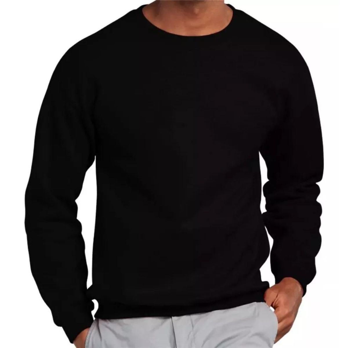 LOOK SHOP - Polerón Unisex Cuello Redondo Polerón Cuello Polo DF14