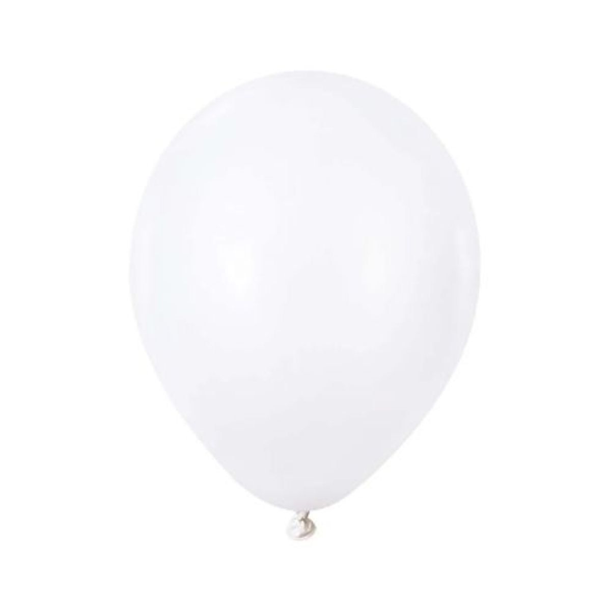 GENERICO - Globos Latex N9 Color Blanco 50 Pcs