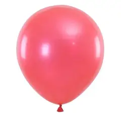 GENERICO - Globos Latex N9 Color Rojo 50 Pcs