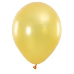GENERICO - Globos Latex N9 Color Dorado 100 Pcs