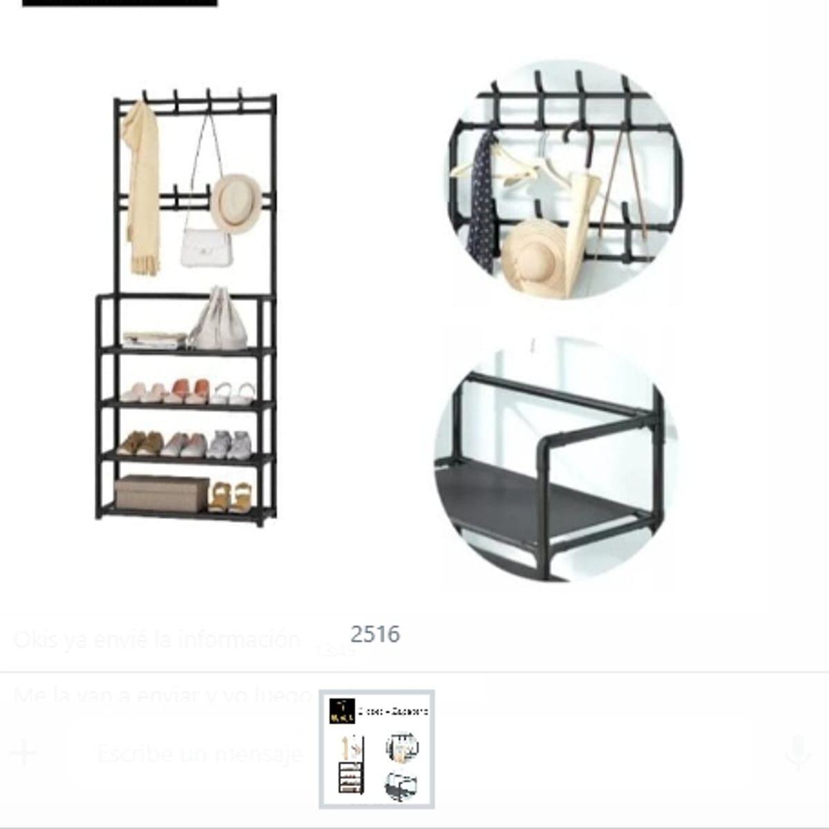 GENERICO - Zapatero Organizador Colgador Zapatos Armario Perchero