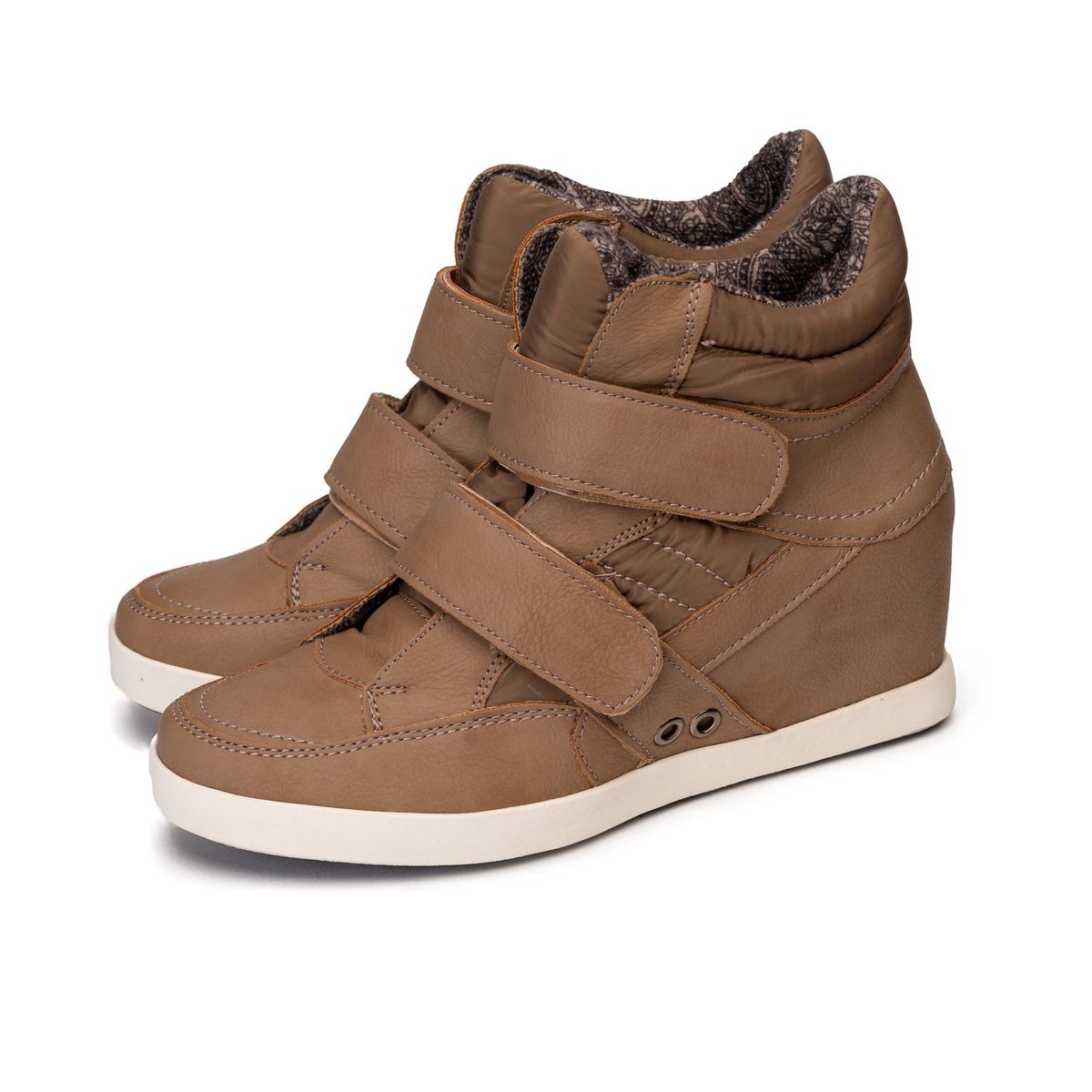 CARBIN - Zapatilla Mujer Beige Marily Carbin