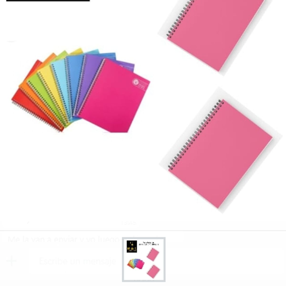 GENERICO - Cuaderno Universitario Set 8 Unidades Colores Surtidos
