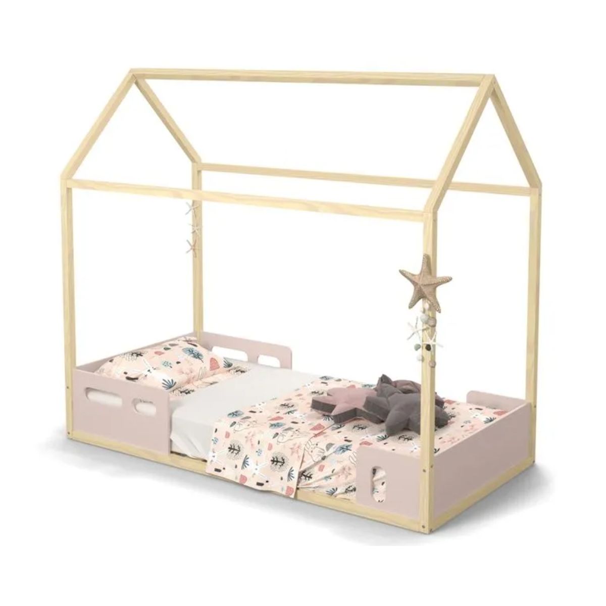 KIDSCOOL - CAMA CASITA LIV ROSADA