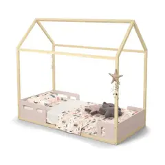 KIDSCOOL - CAMA CASITA LIV ROSADA