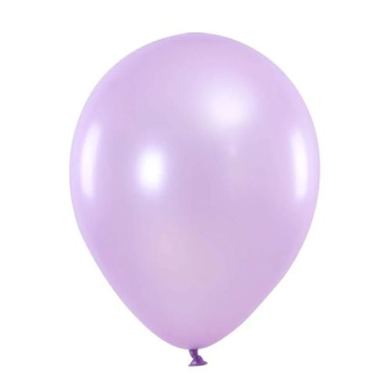 GENERICO - Globos Latex N9 Color Morado 100 Pcs
