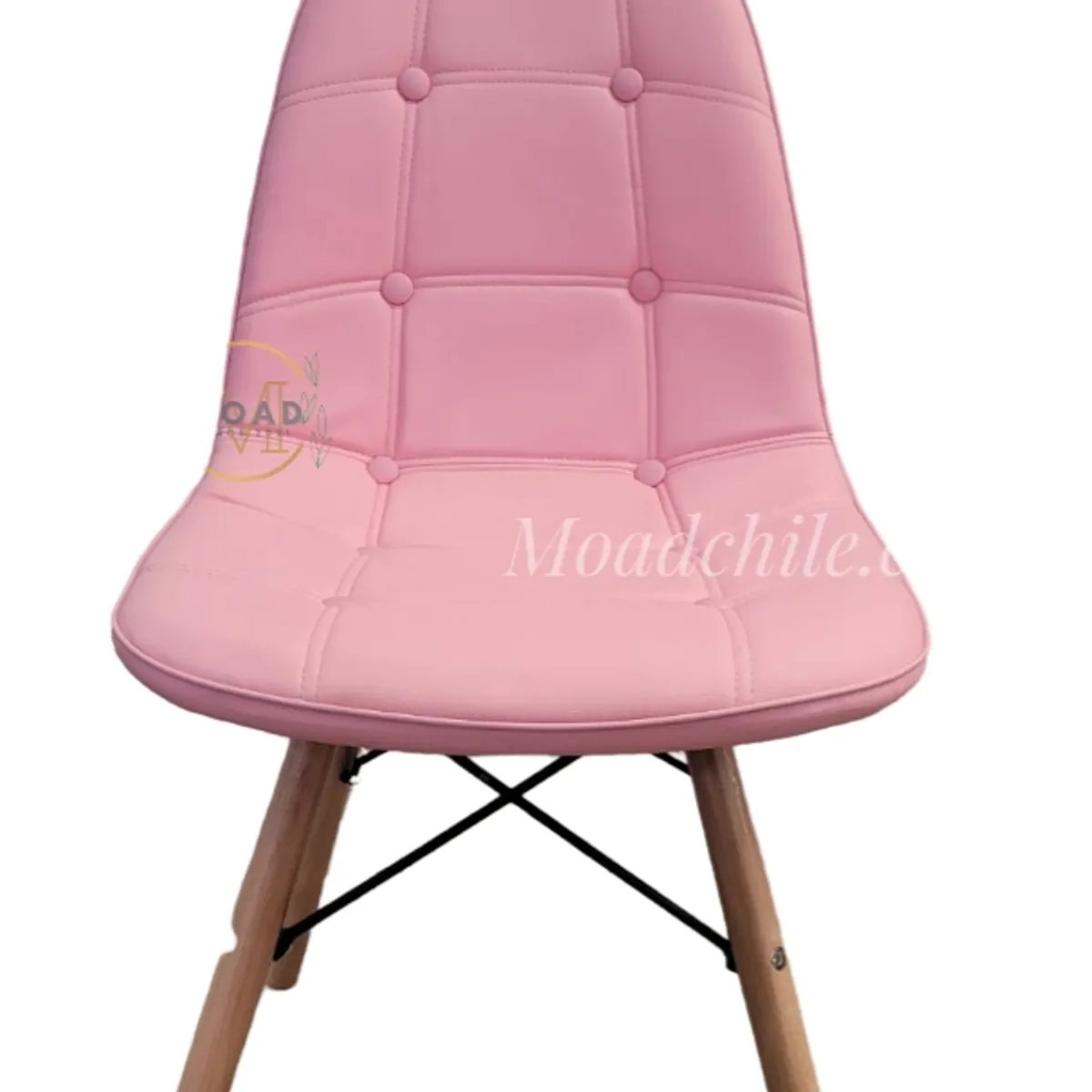 GENERICO - Silla Capitone Rosada