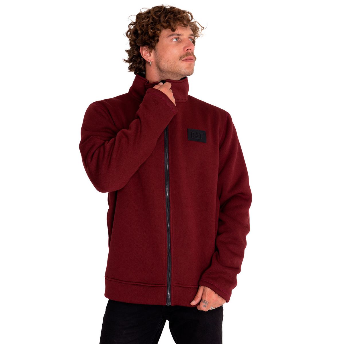 CAT - Polar Hombre Foundation Century Fz Fleece Rojo CAT