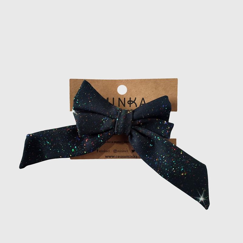MINKA - Mini lazo Negro Minka