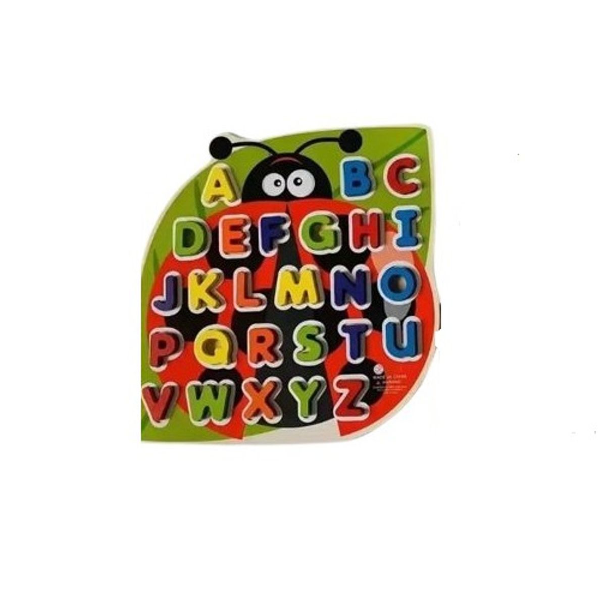 GENERICO - Set tabla didactico madera letras de abeja