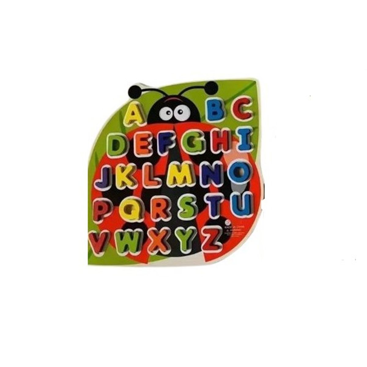 GENERICO - Set tabla didactico madera letras de abeja