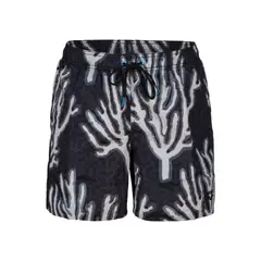 ARENA - Traje de Baño Hombre Placed Negro