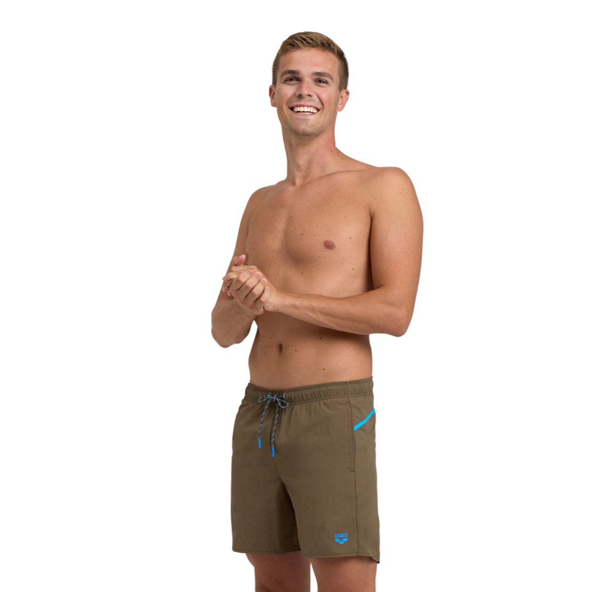 ARENA - Traje de Baño Hombre Pro_File Marron  Marron Arena