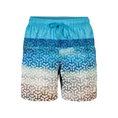 ARENA - Traje de Baño Hombre Placed Azul