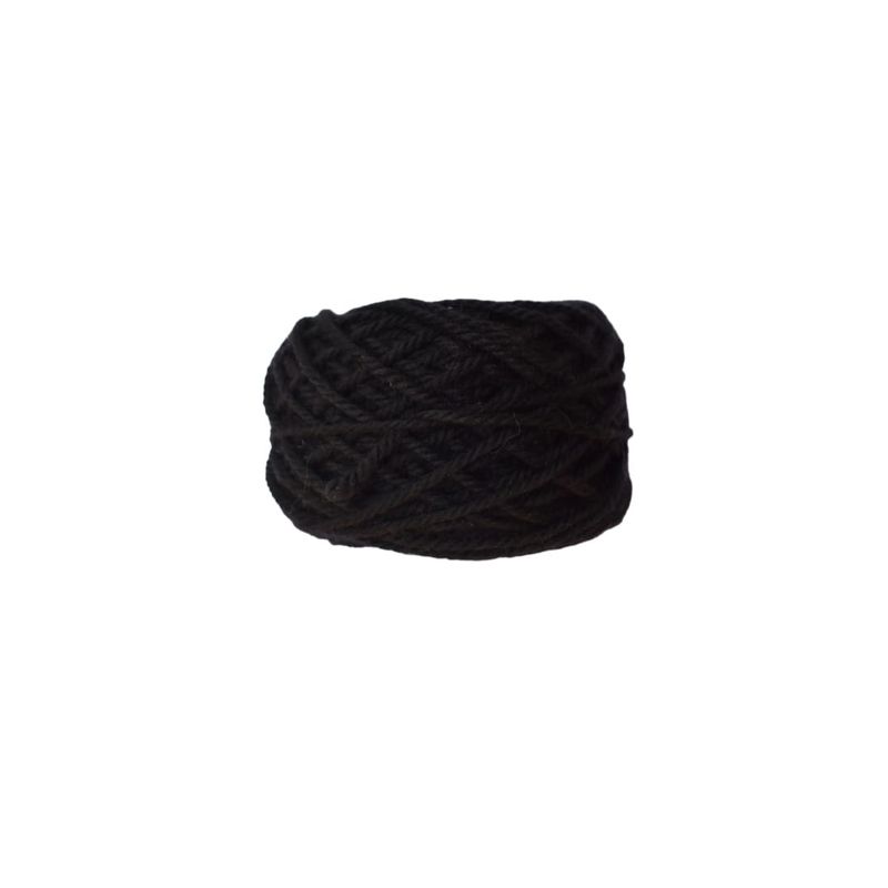 GENERICO - Lana Natural Teñida color Negro