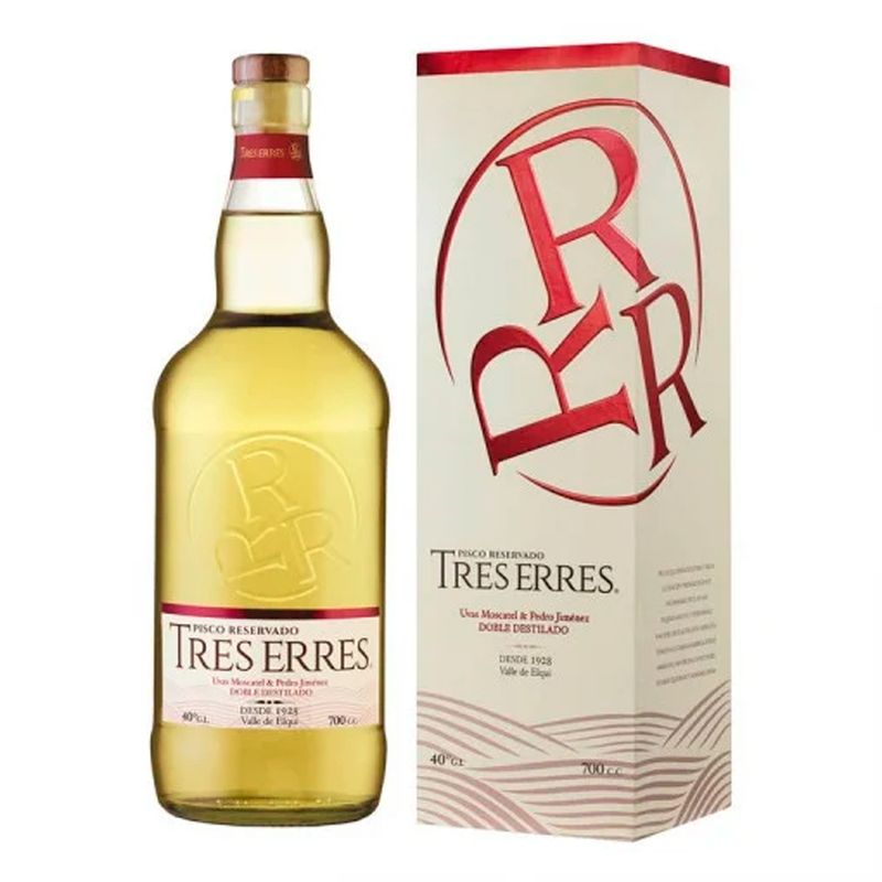 TRES ERRES - Pisco Tres Erres Reservado 40° 700Cc