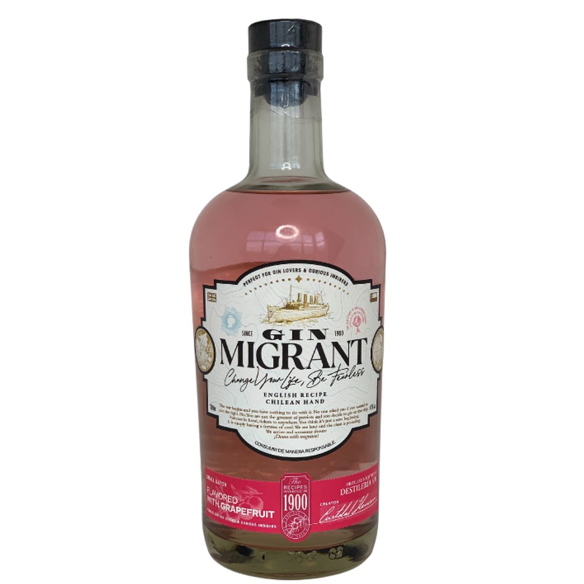 GENERICO - Gin Migrant Grapefruit 45° 700Cc