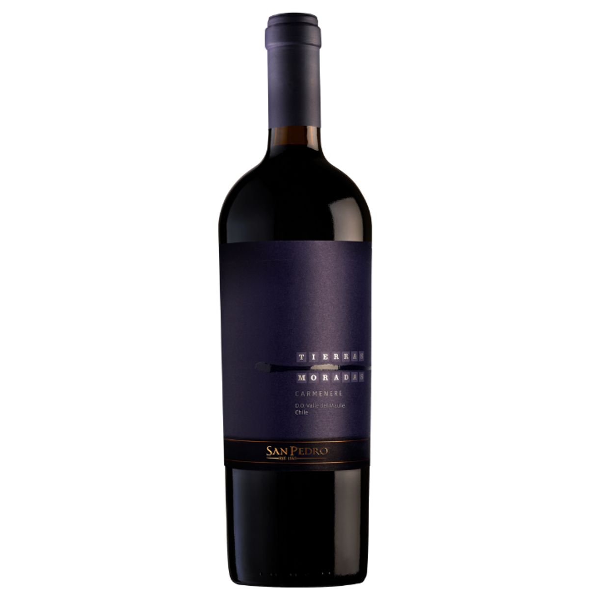 SAN PEDRO - Vino San Pedro Tierras Moradas Carmenere 14,7° 750cc