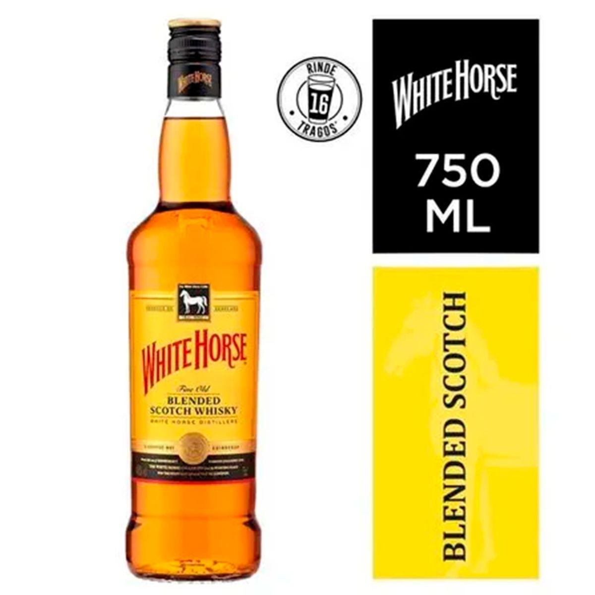 GENERICO - Whisky White Horse 43º Botella 750ml