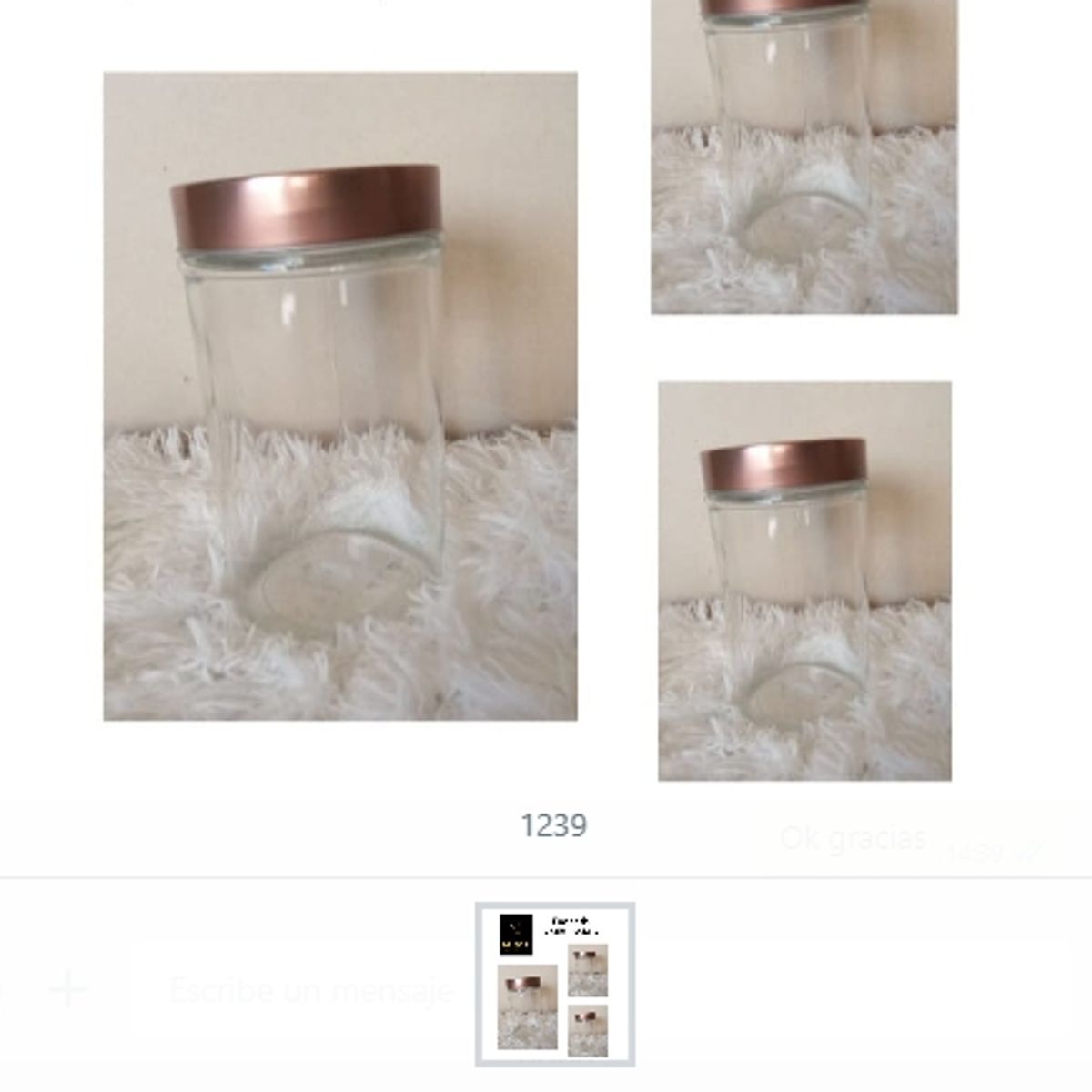 GENERICO - Frasco De Vidrio Mediano Para La Cocina