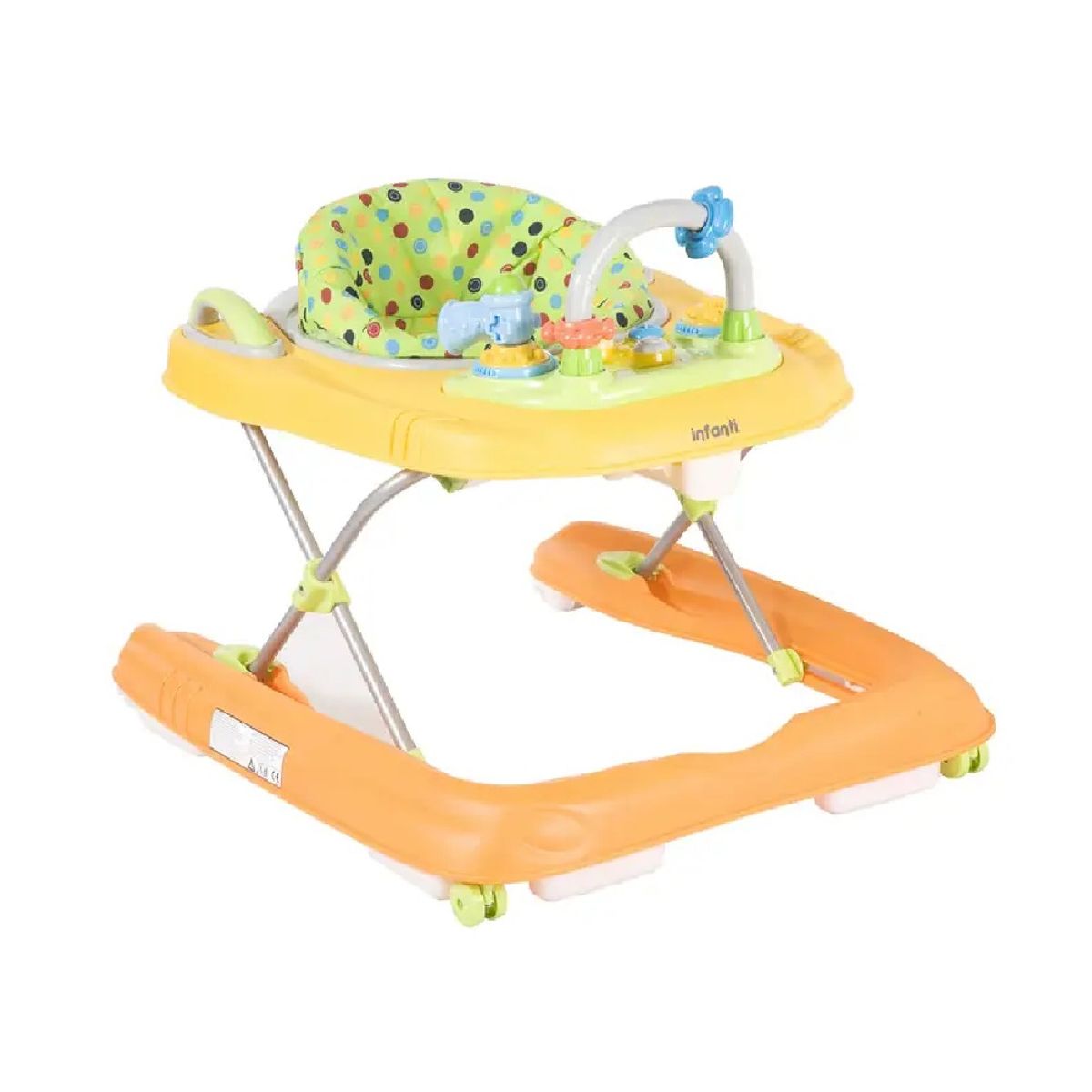 INFANTI - ANDADOR  CAMINADOR HAPPY STEP ORANGE