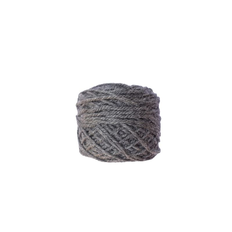 GENERICO - Lana Natural Teñida color Gris Oscuro