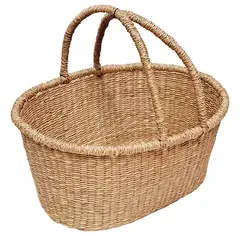 BRIC - Canasto de mimbre con manilla