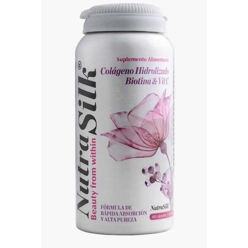 VITAL AND YOUNG - Nutra Silk - Colágeno Hidrolizado, Biotina Y Vitamina C