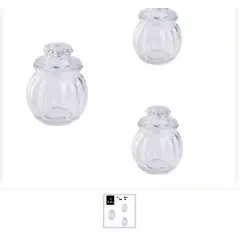 GENERICO - Frasco Grande Water Vidrio Cocina