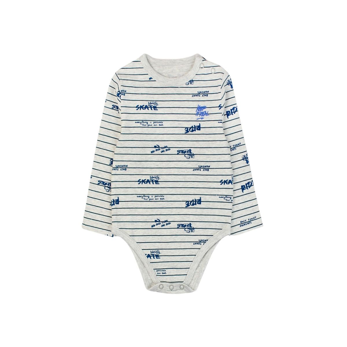 FICCUS - Body Bebé Niño Liberty Gris