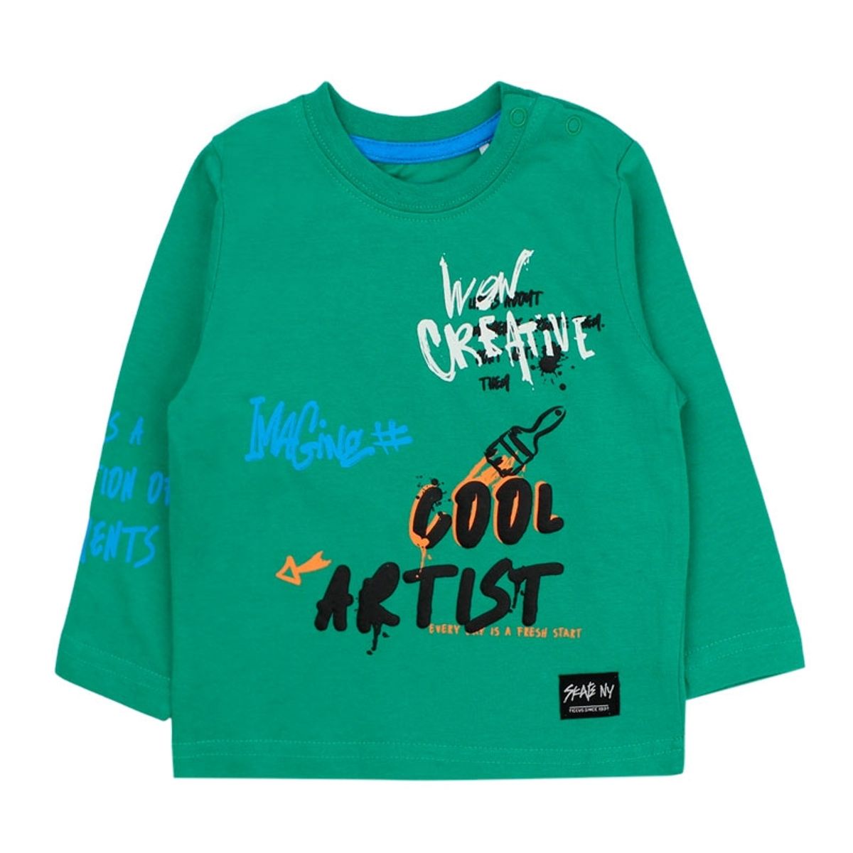 FICCUS - Polera Bebé Niño Liberty Verde_.