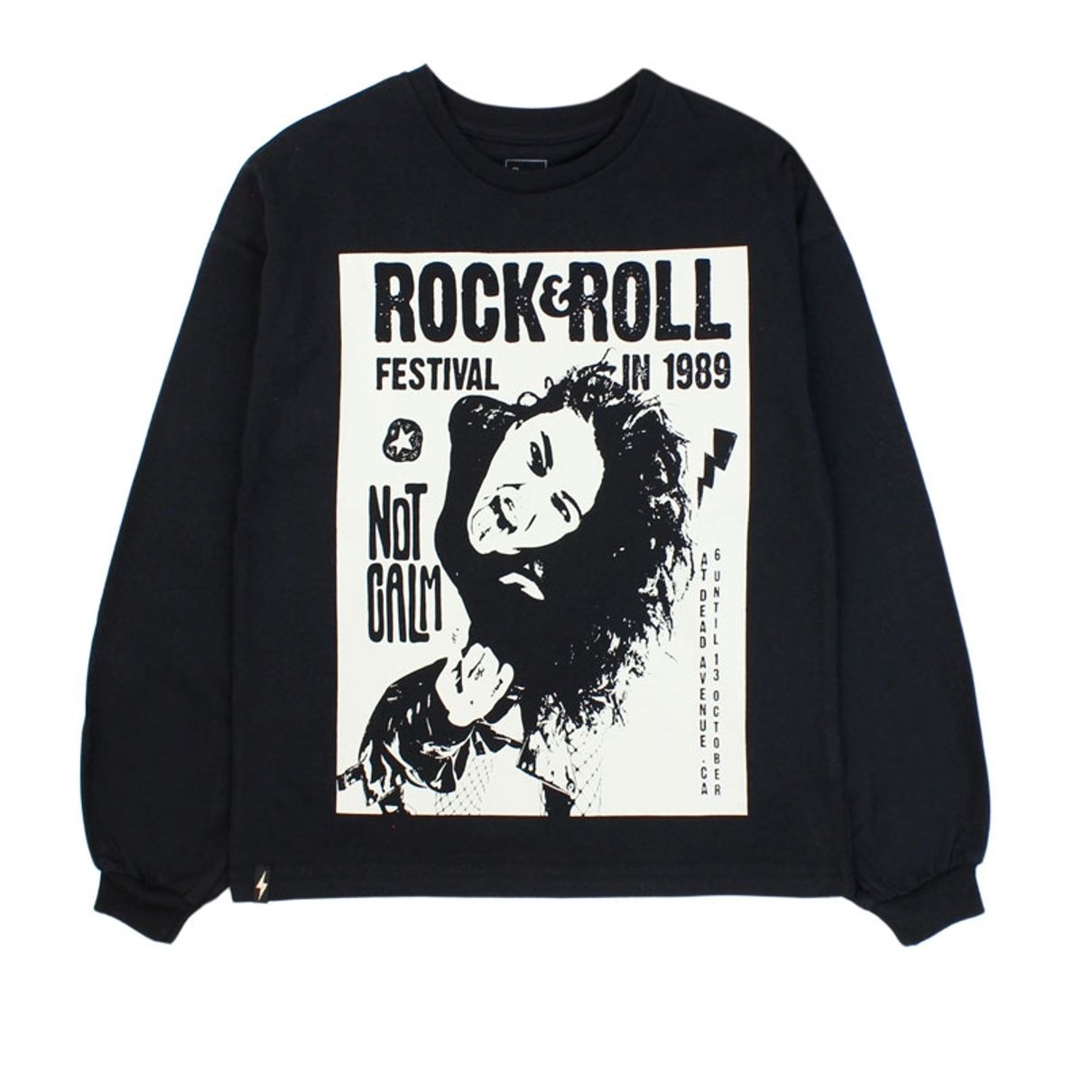 FICCUS - Polera Junior Niña Liberty Negro