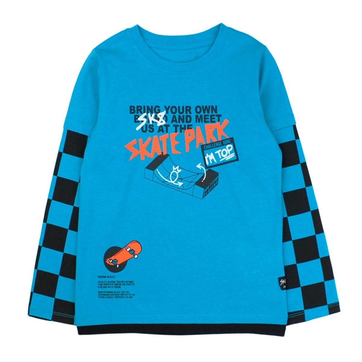 FICCUS - Polera Kids Niño Liberty Esmeralda