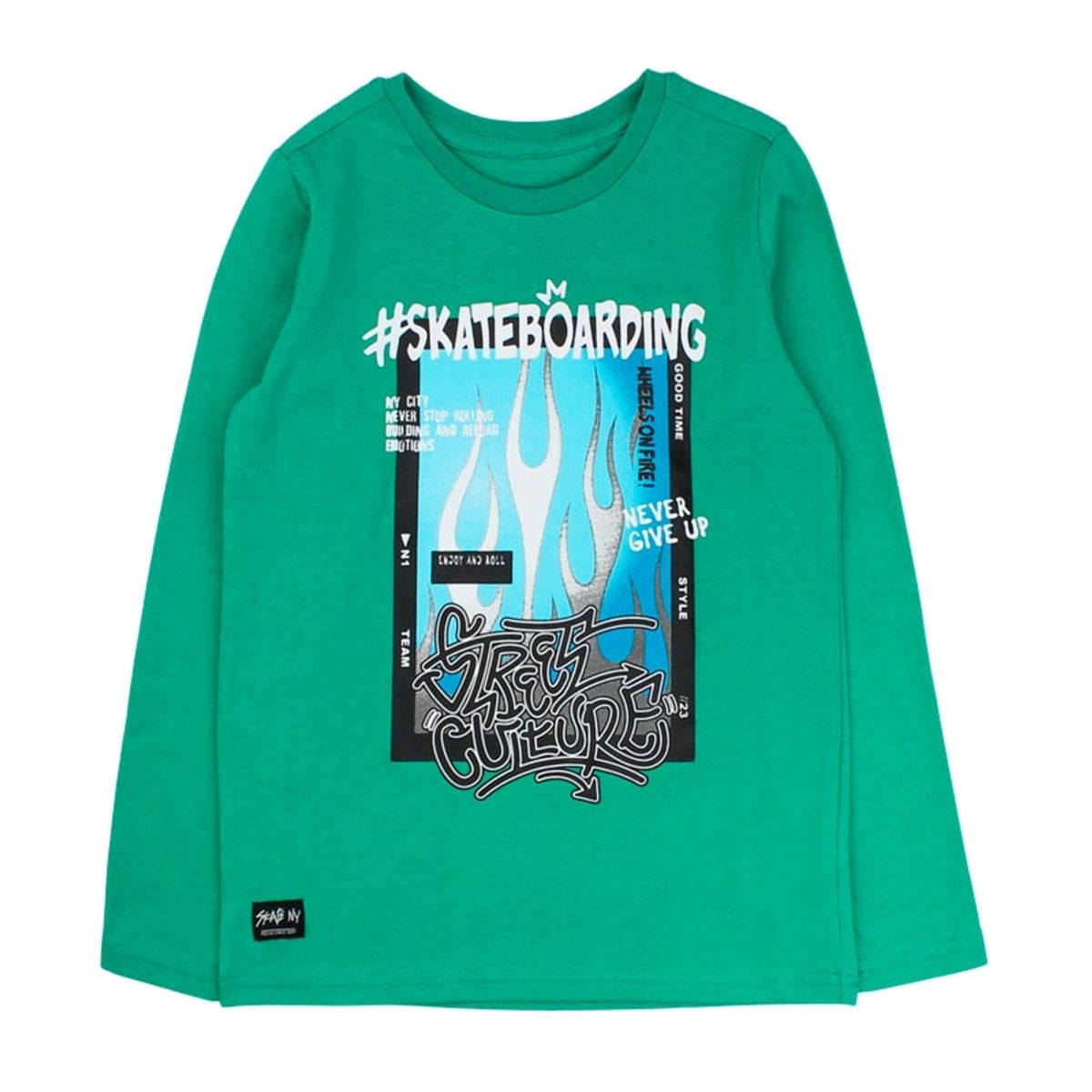 FICCUS - Polera Kids Niño Liberty Verde