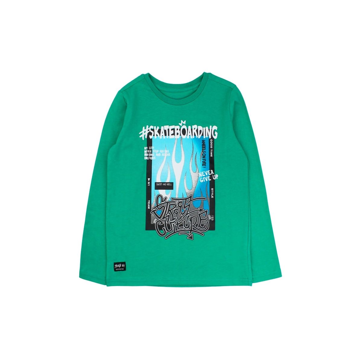 FICCUS - Polera Kids Niño Liberty Verde