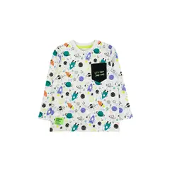 FICCUS - Polera Bebé Niño Cosmic Gris
