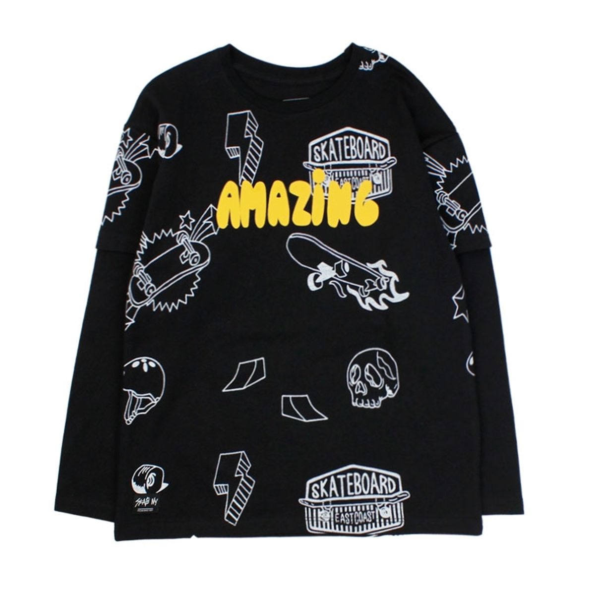 FICCUS - Polera Kids Niño Liberty Negro