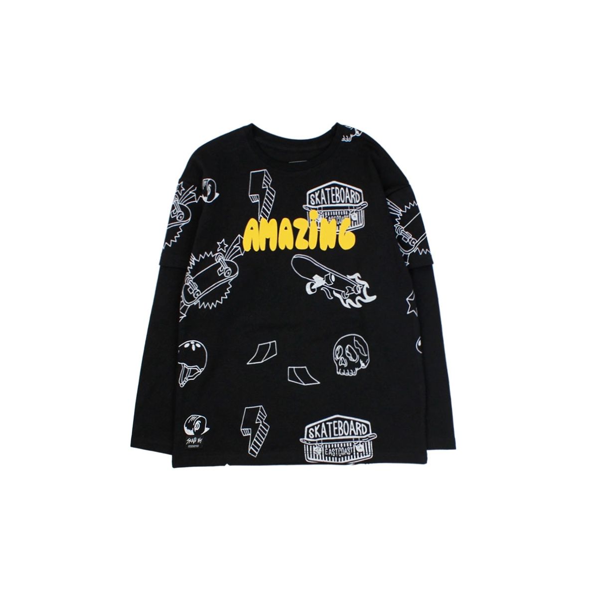 FICCUS - Polera Kids Niño Liberty Negro