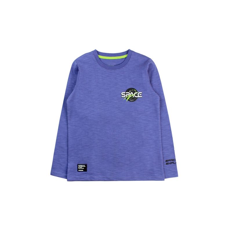 FICCUS - Polera Kids Niño Cosmic Morado