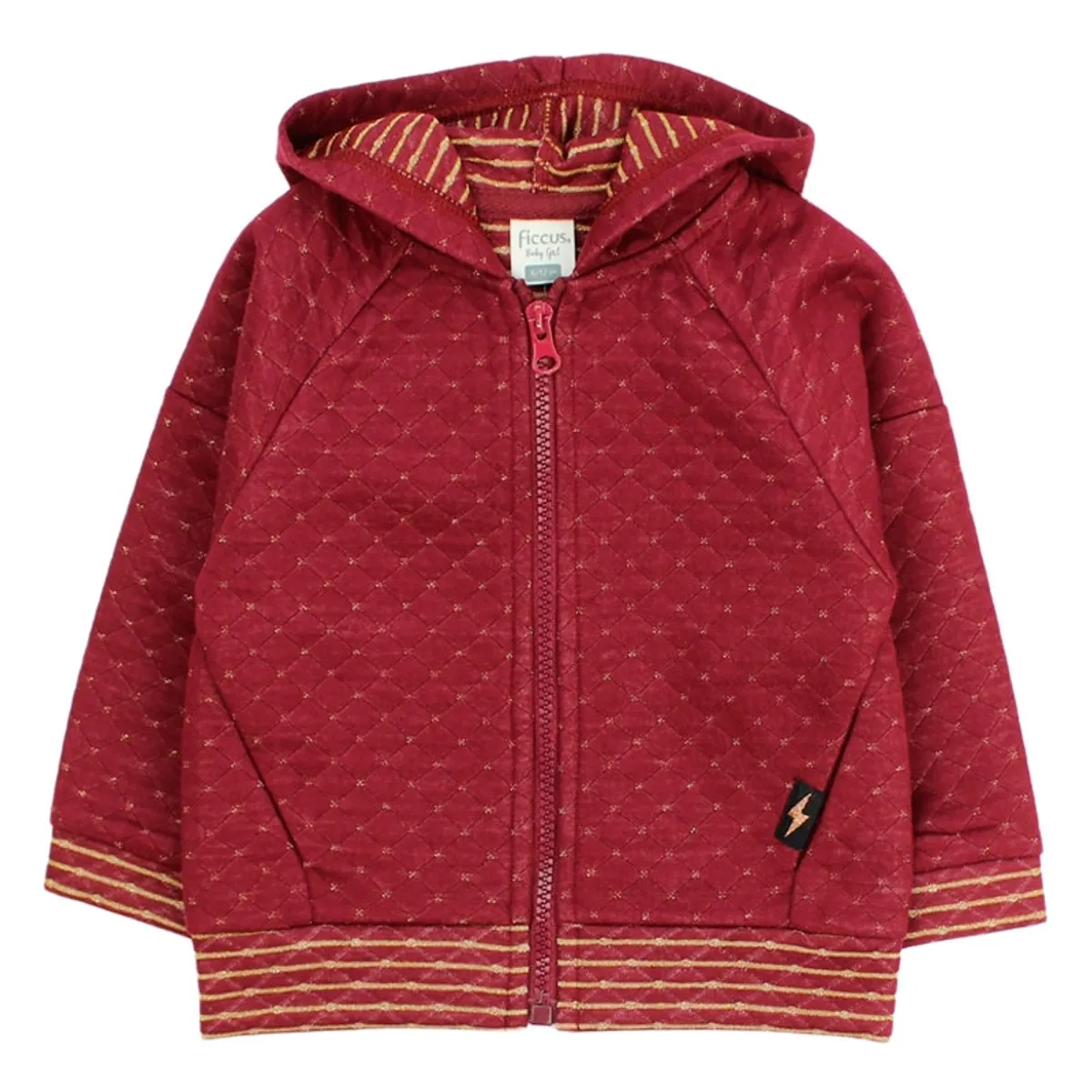 FICCUS - Polerón Bebé Niña Liberty Burdeos