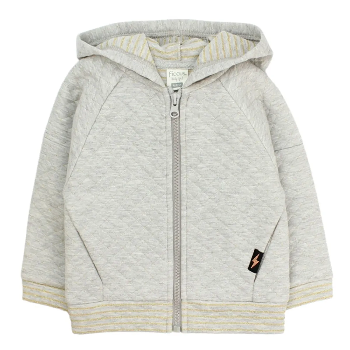 FICCUS - Polerón Bebé Niña Liberty Gris