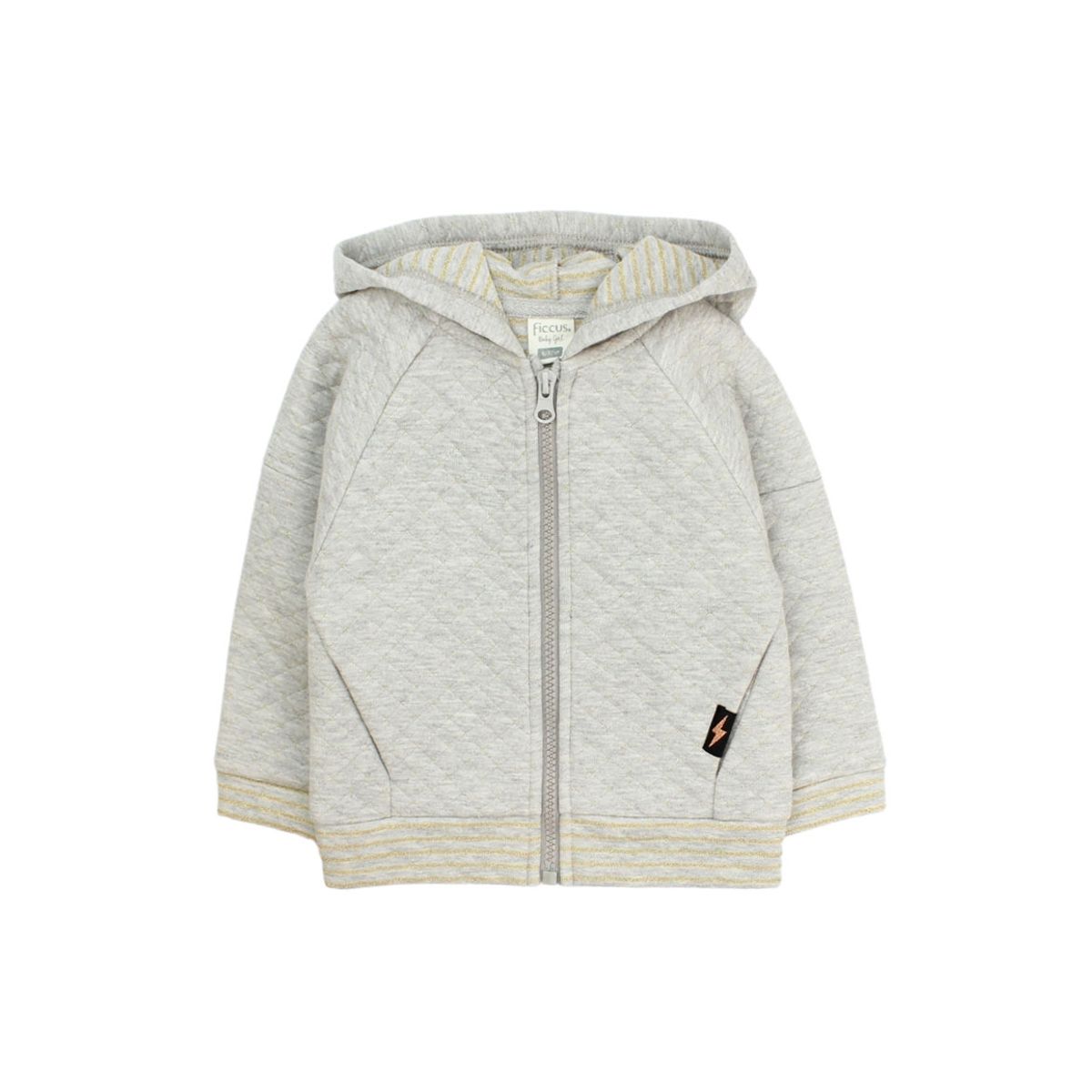 FICCUS - Polerón Bebé Niña Liberty Gris