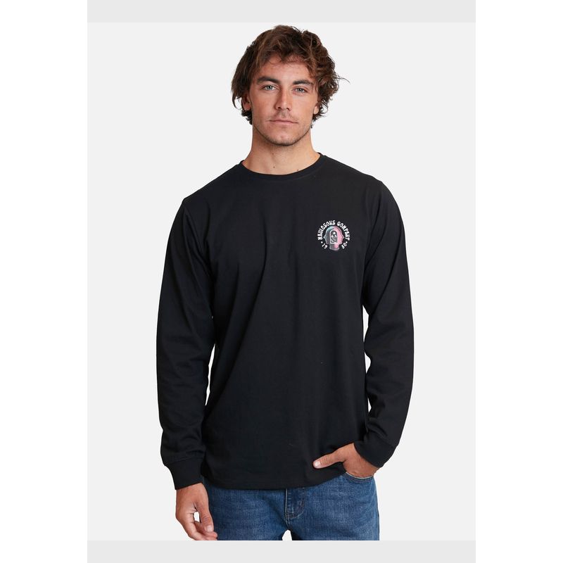 MAUI AND SONS - Polera Excasier Negro Hombre Maui And Sons