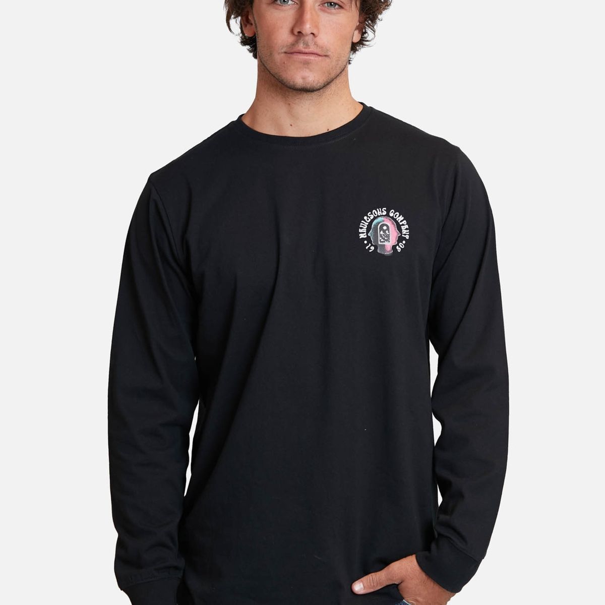 MAUI AND SONS - Polera Excasier Negro Hombre Maui And Sons