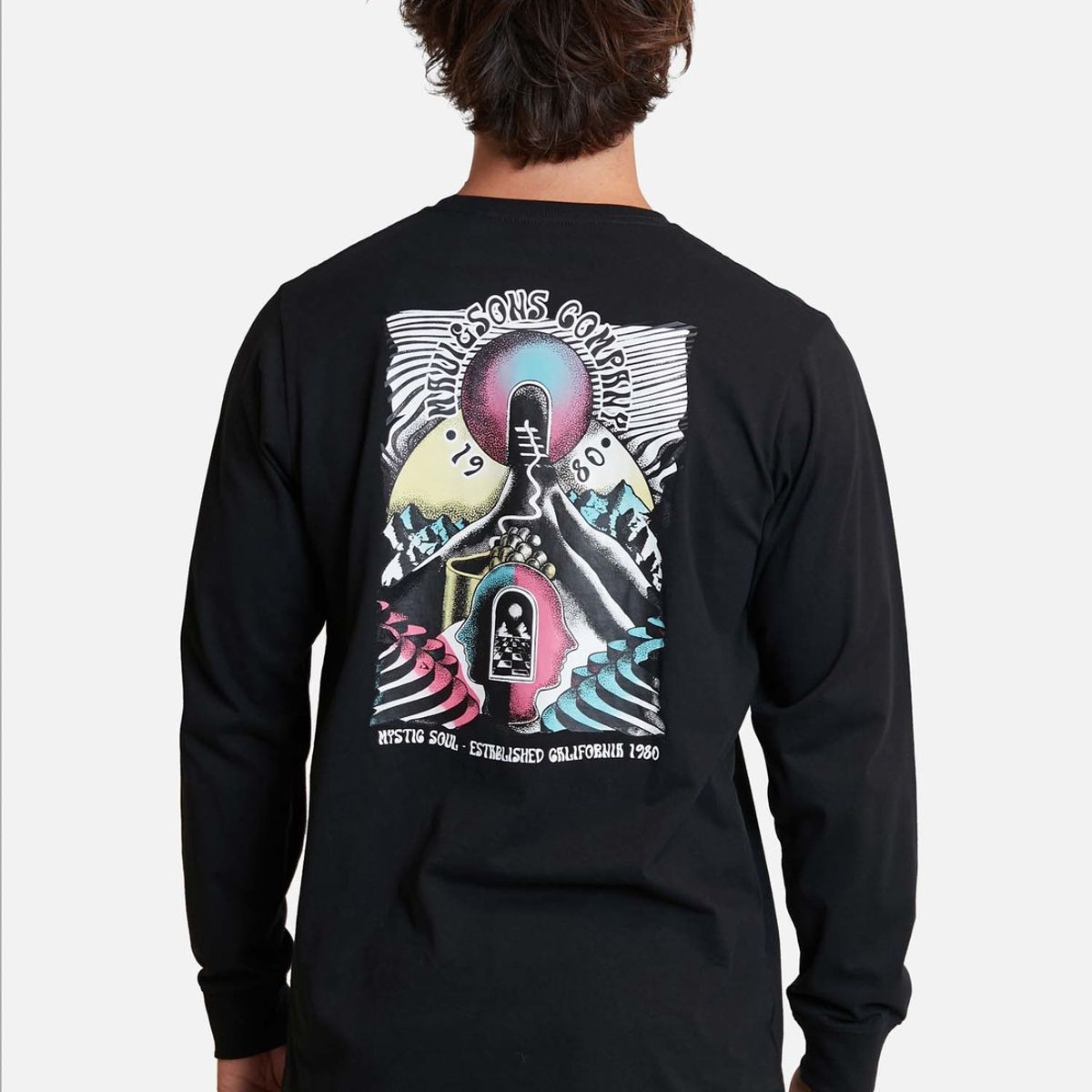 MAUI AND SONS - Polera Excasier Negro Hombre Maui And Sons