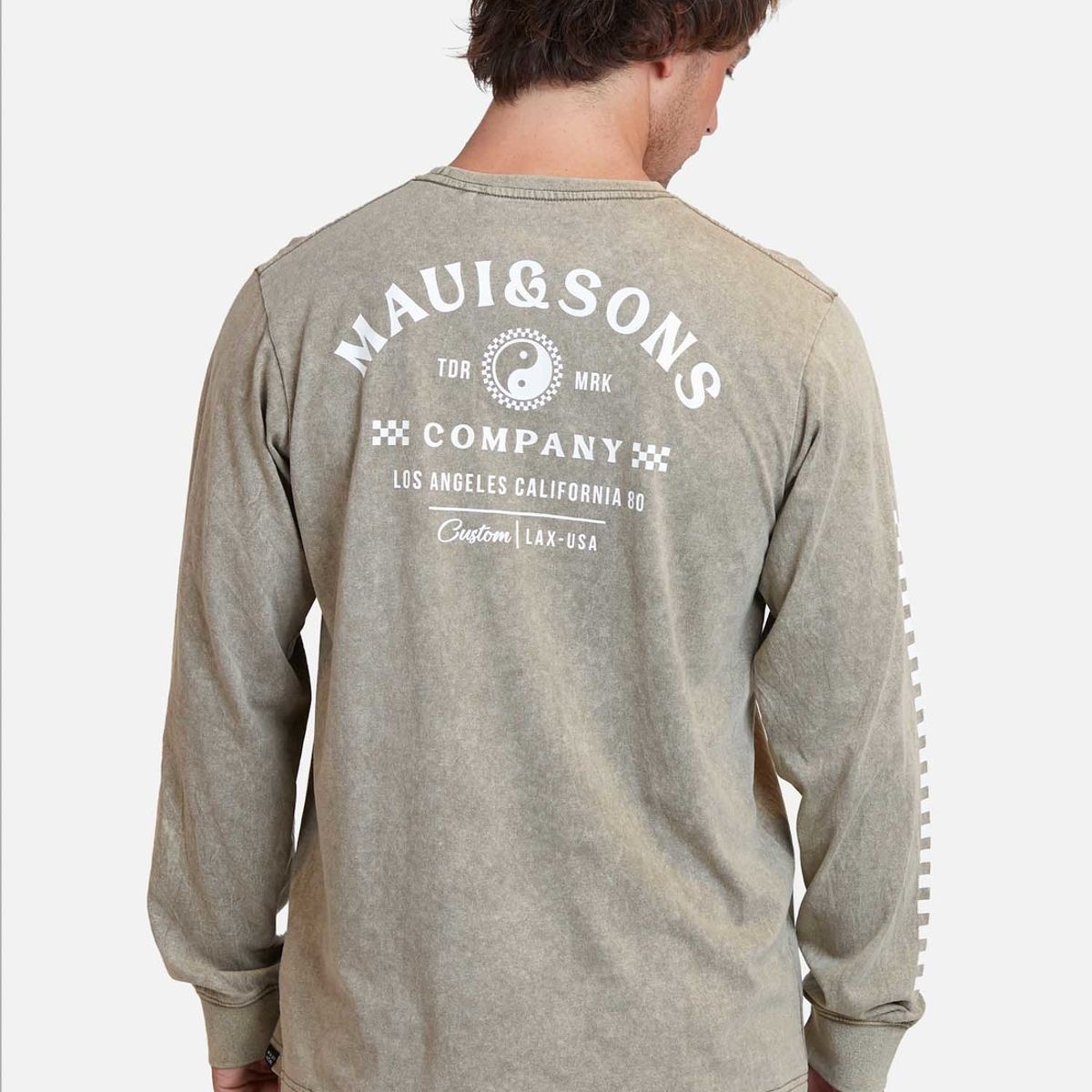 MAUI AND SONS - Polera yinyan surfco Verde Hombre Maui And Sons